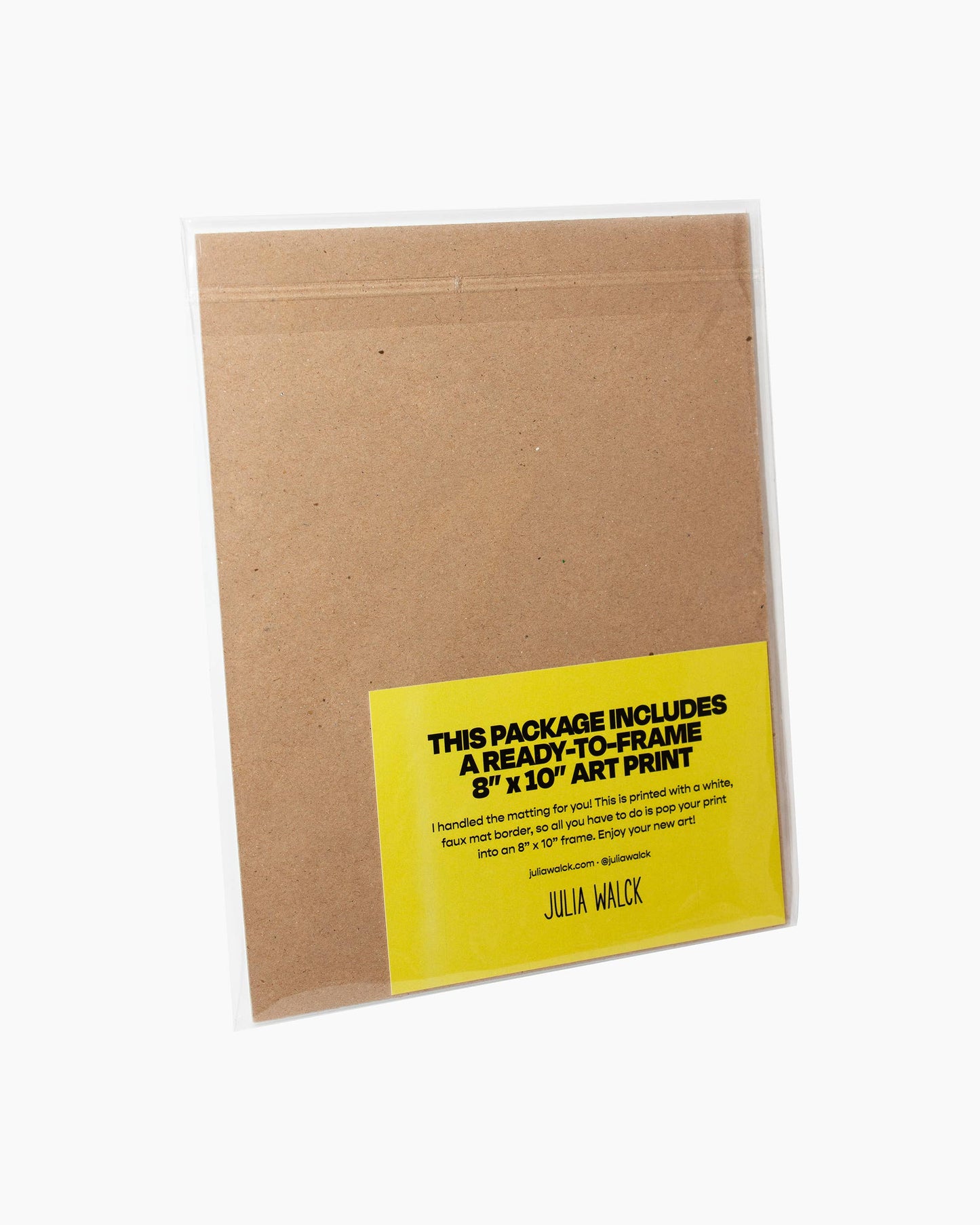 Butter Babe 8"x10" Collage Art Print by Julia Walck