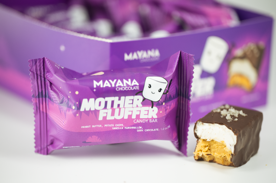 "Mother Fluffer" Mayana Snack Size Chocolate Bar