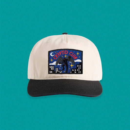 Mothman "Cryptid Club" 5-Panel Baseball Cap