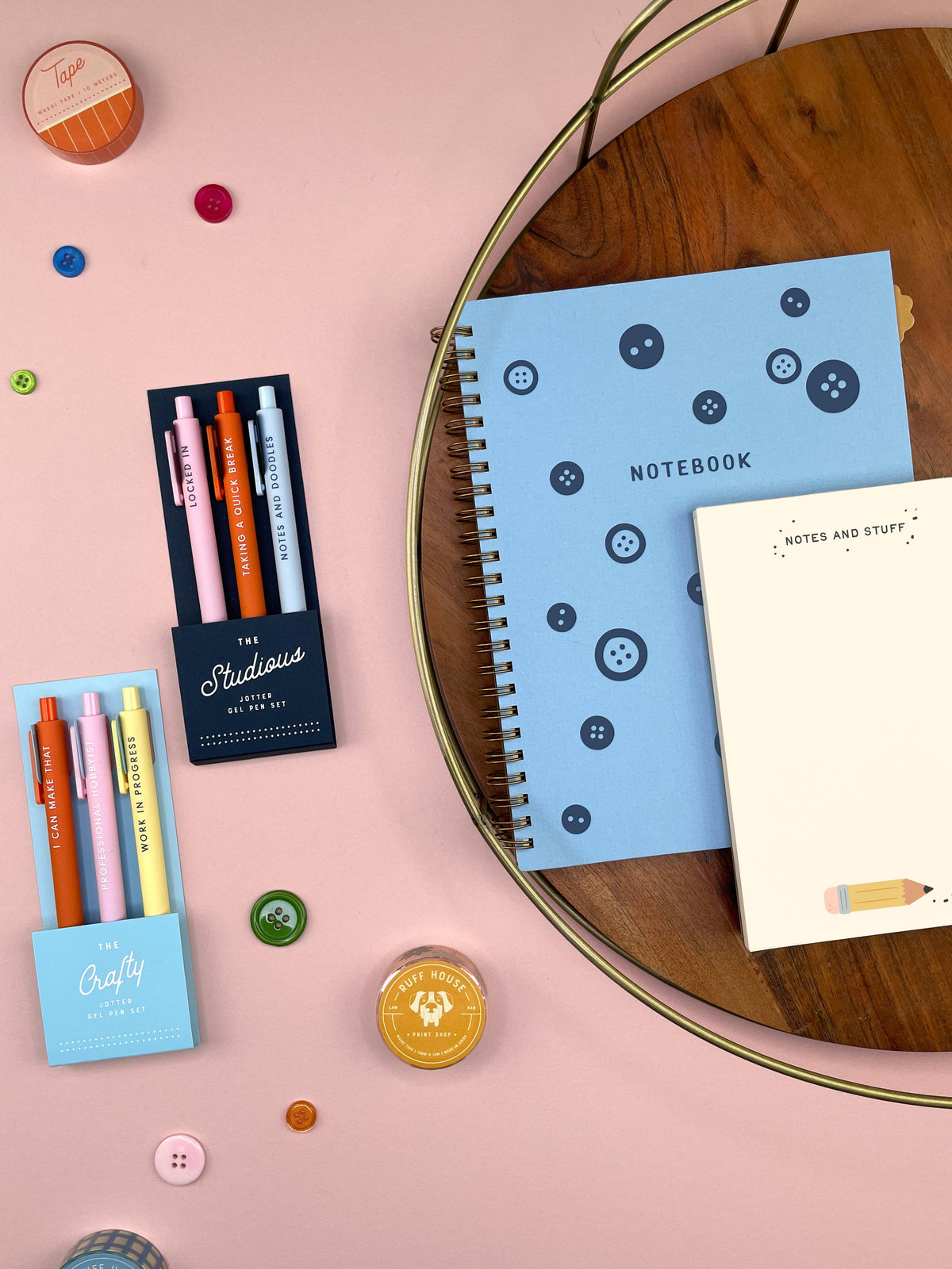 Crafty Jotter Gel Pens: Set of 3