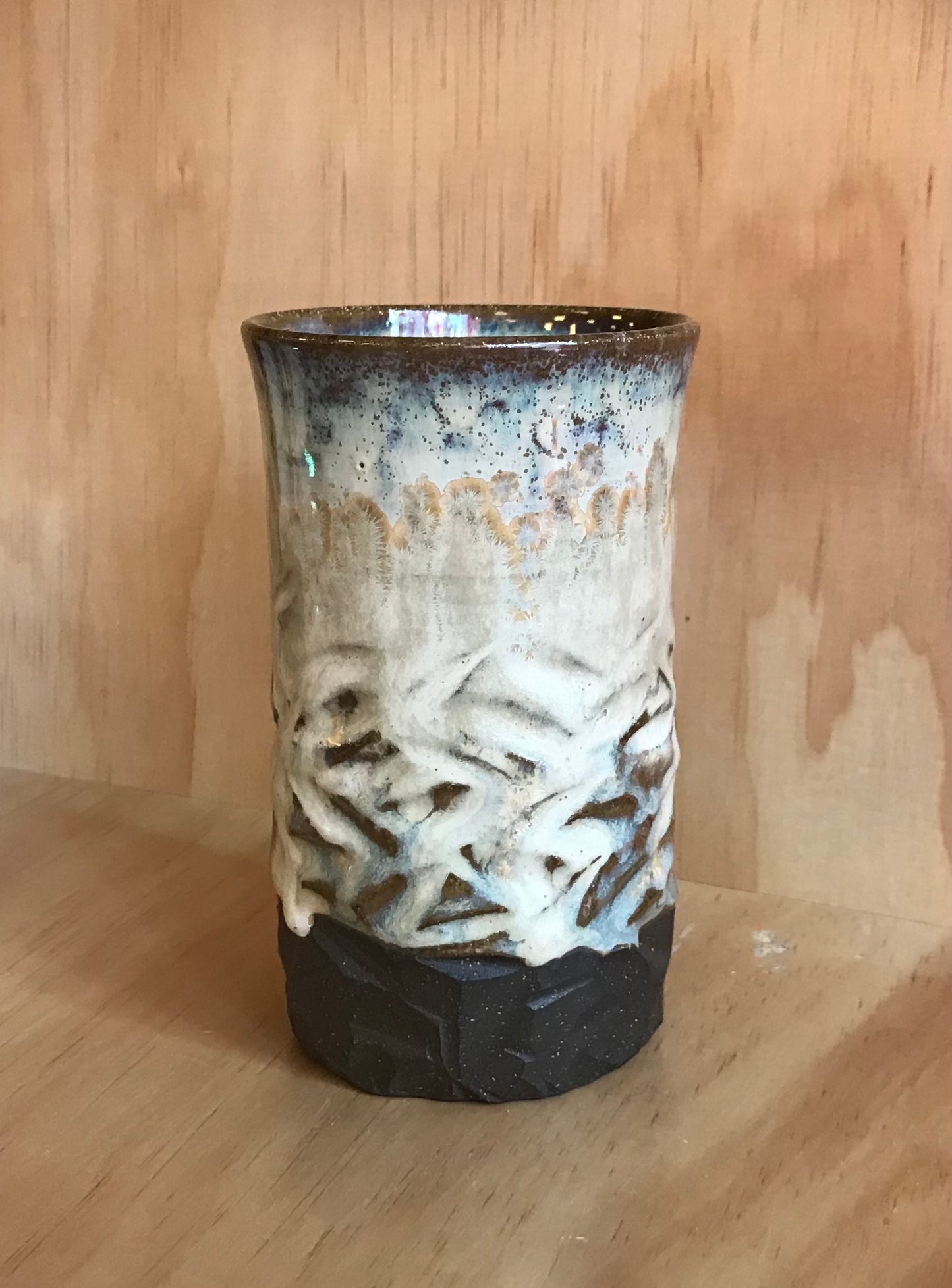 Hand-thrown Reactive Glaze Mugs by Beth - Made in Stoughton!