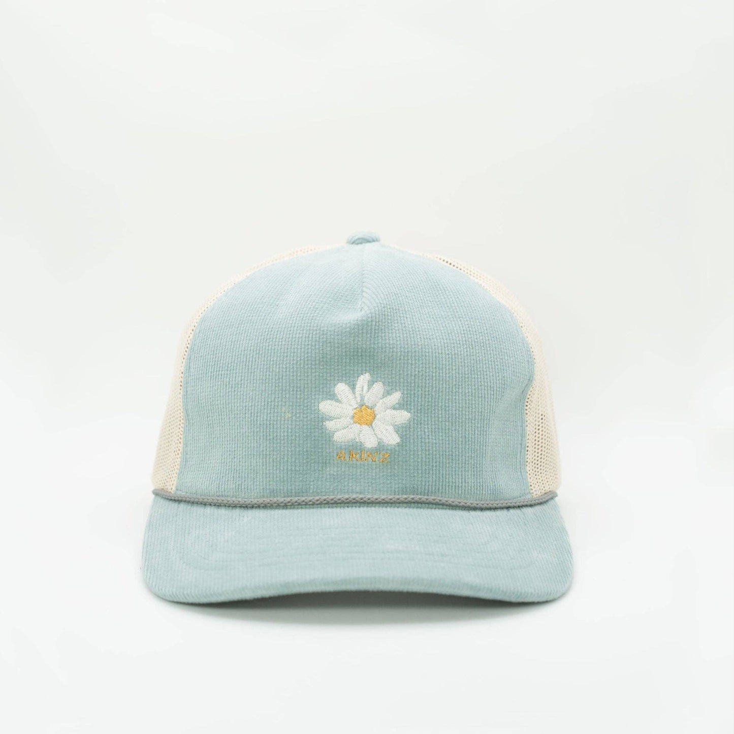 Lazy Daisy Corduroy Trucker Hat