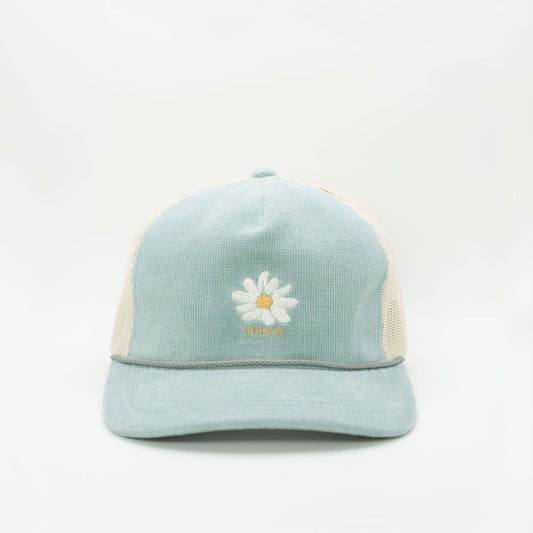 Lazy Daisy Corduroy Trucker Hat