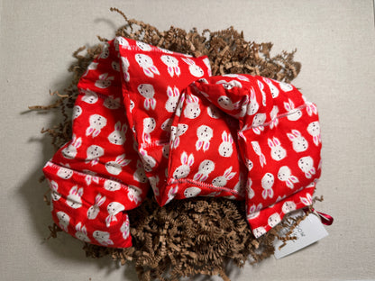 Lavender and Rice Microwaveable Neck Wrap by Maddie