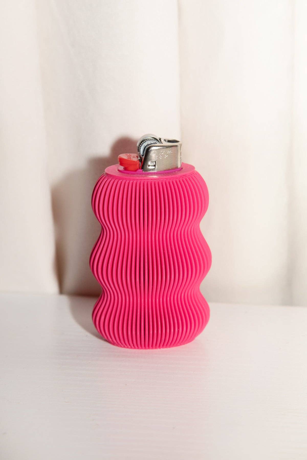 Color Wave Lighter Case for Standard Bic Lighter