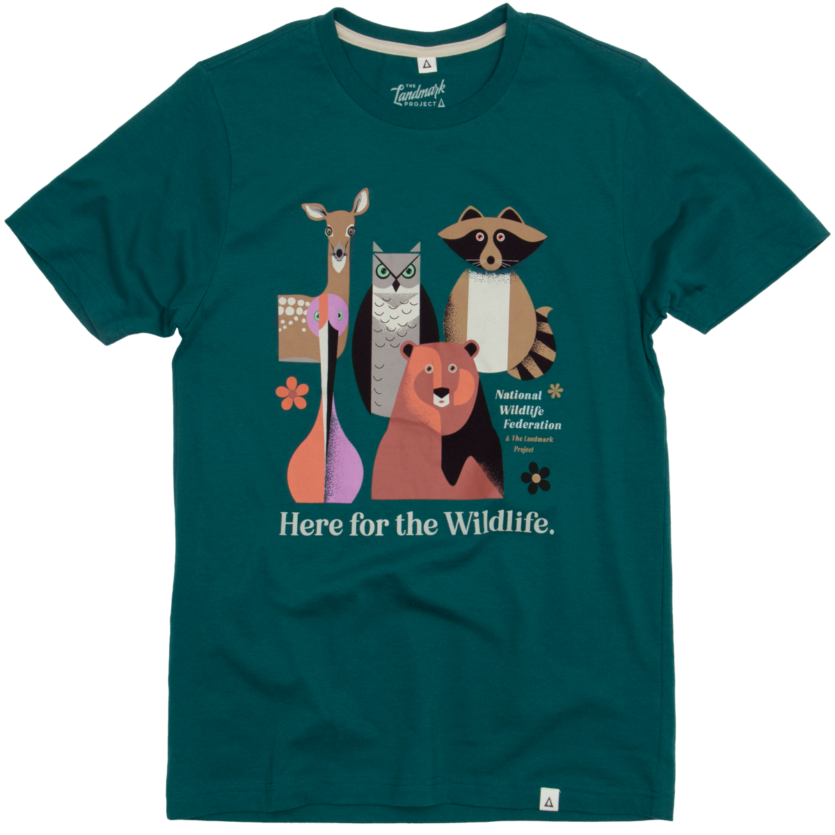 "Here for the Wildlife" Unisex Tee - Supports the National Wildlife Federation!