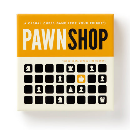 "Pawn Shop" Magnetic Fridge Chess Game