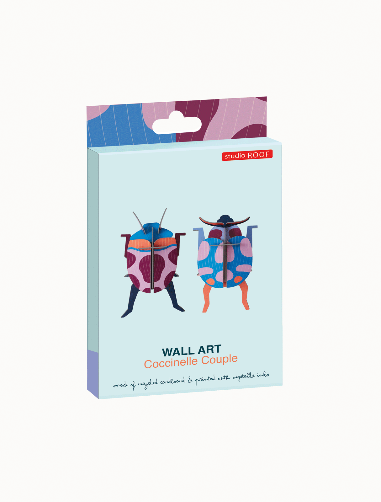 Coccinelle Couple DIY 3D Wall Art Kit