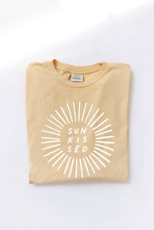 SUNKISSED Mineral Washed Graphic Top
