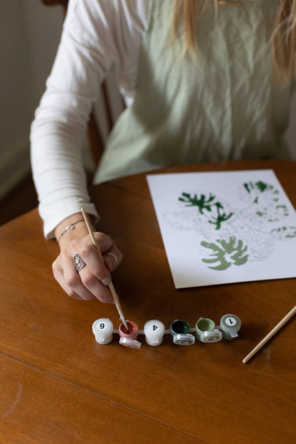 Ocean Waves Paint-By-Numbers Kit (2 Paintings)