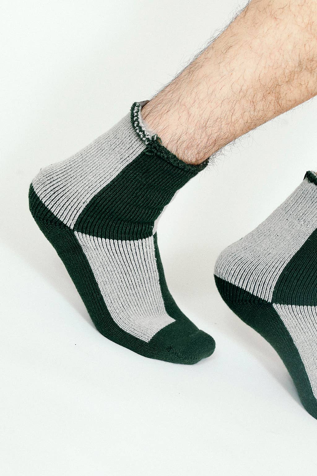 Cozy Thick Plush Ankle Sock (Men's Sizing)