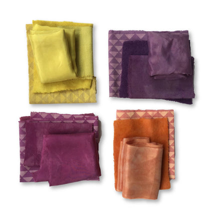 Beginner-Friendly Natural Dye Kit - Logwood, Osage, Madder, and Cochineal