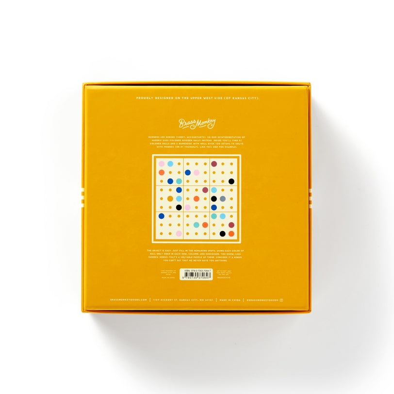 Sudoku with Some Balls Sudoku Game Set