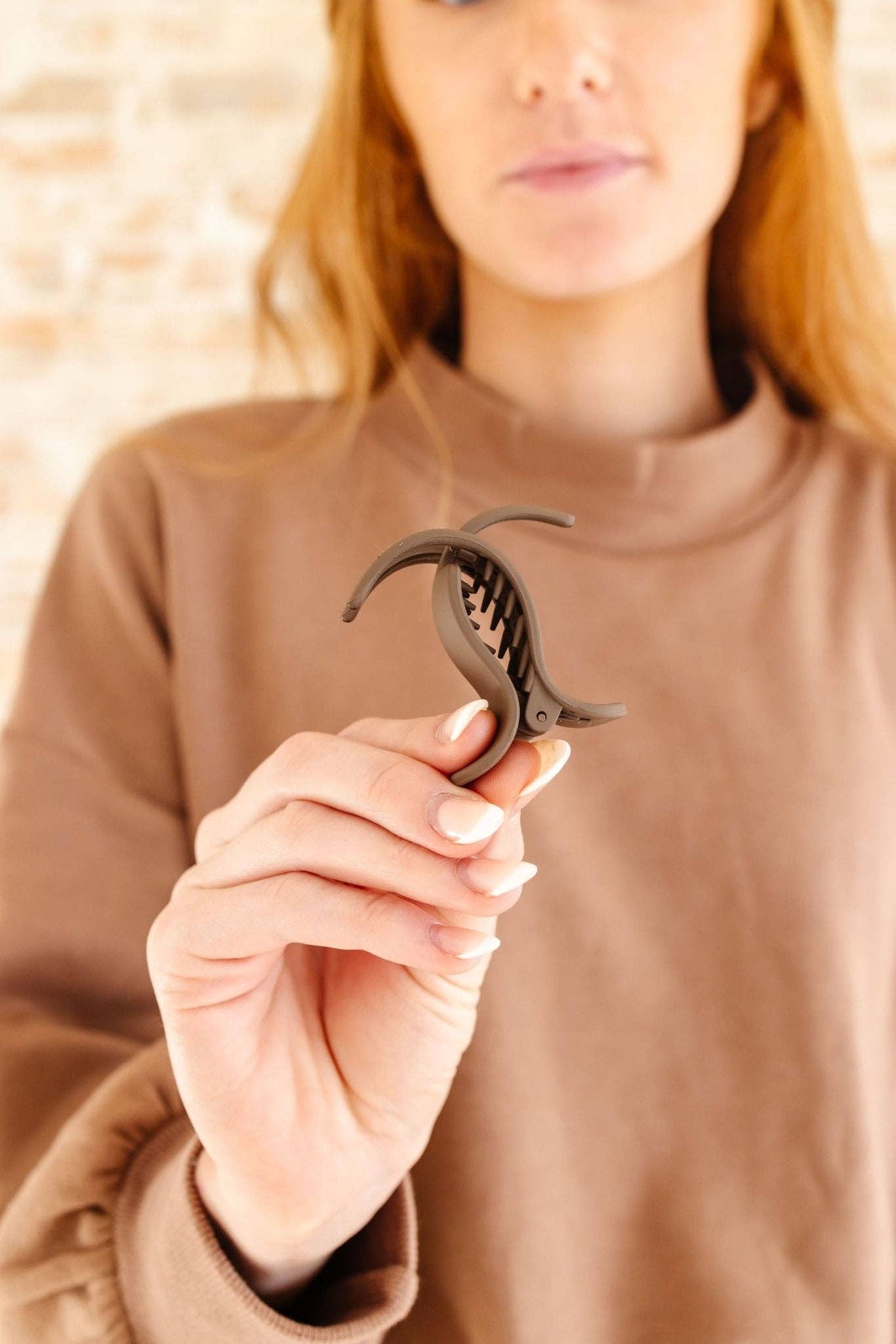 Skinny Ponytail Claw Clip