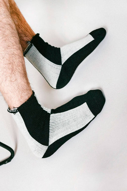 Cozy Thick Plush Ankle Sock (Men's Sizing)