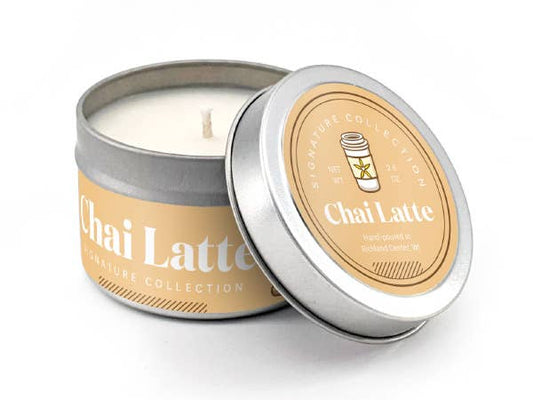 Chai Latte Soy Candle, Chai Candle, Coffee Candle