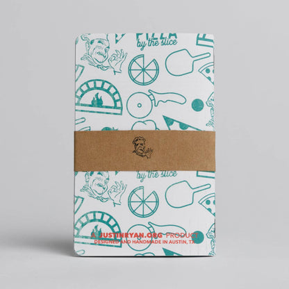Pizza Experience Passport / Logbook - Two 20-Page Books