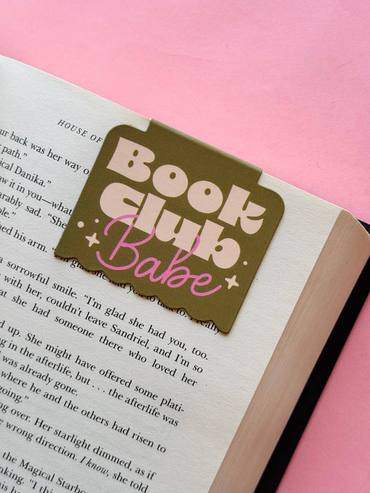 "Book Club Babes" Magnetic Bookmark