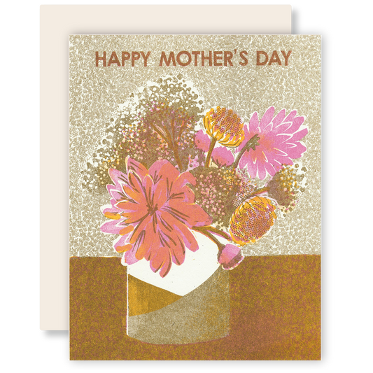 Happy Mother's Day - Risograph Card