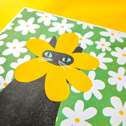 Rarest Bloom 11"x14" Risograph Print
