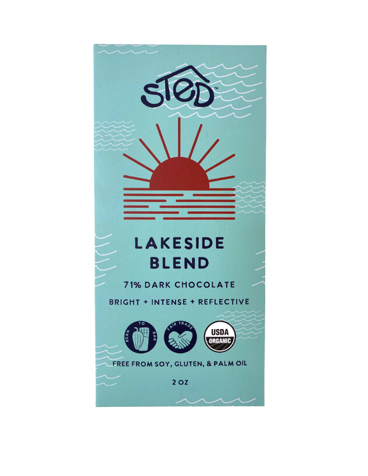 Sted Chocolate Full Size Bar: Lakeside Blend