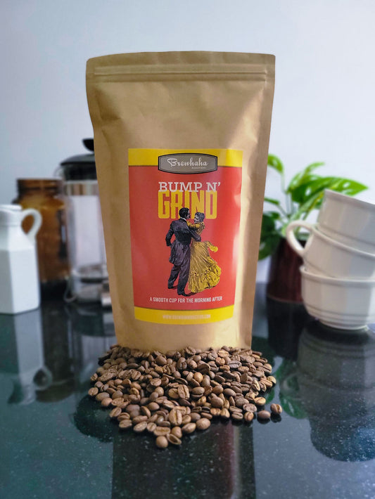 Brewhaha Roasters' Bump n' Grind Light Roast Coffee - 12oz bag