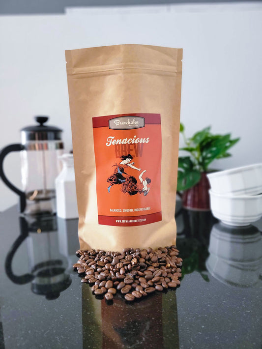 Brewhaha Roasters' Tenacious Brew Medium Roast Coffee - 12oz bag