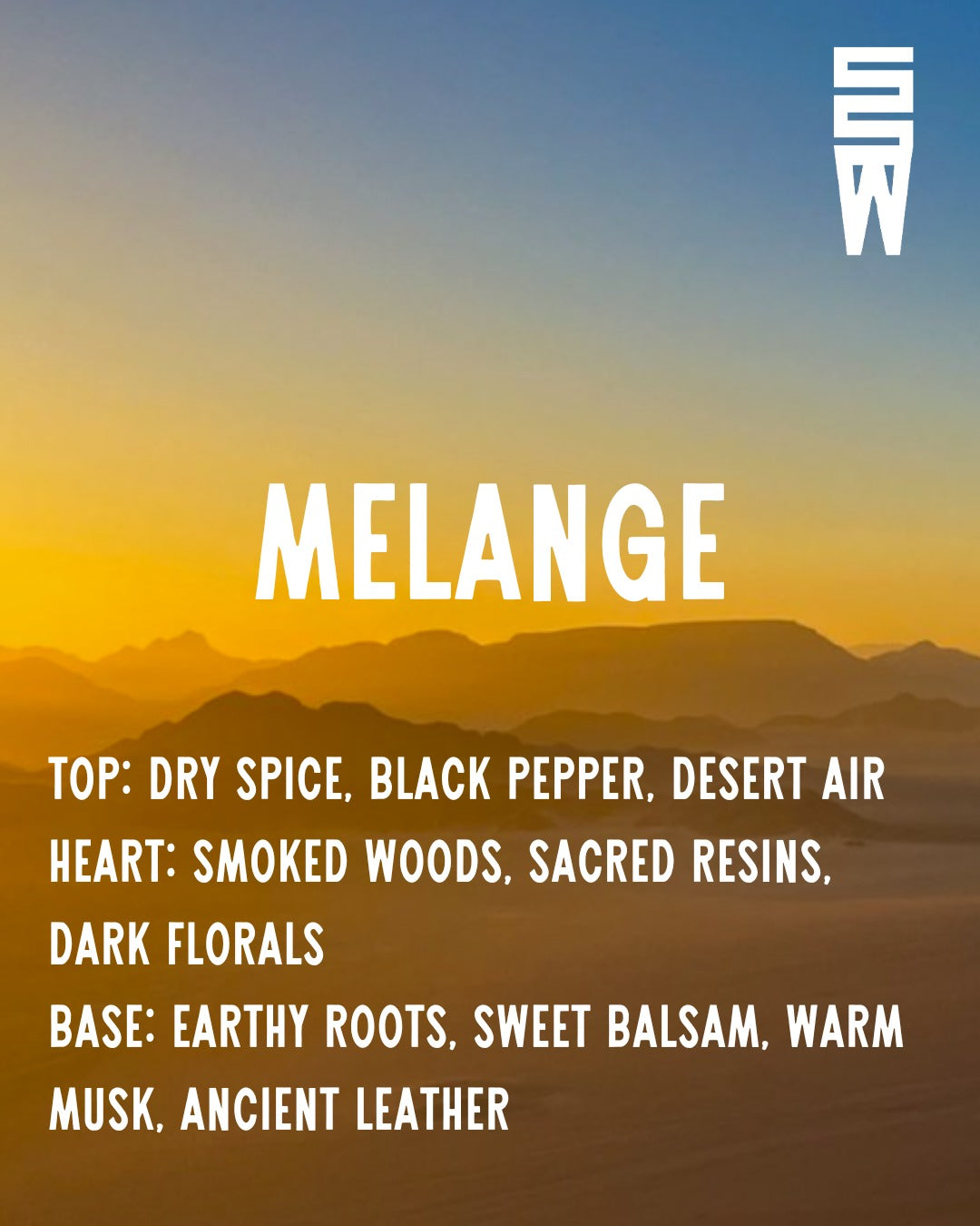 Westlands Melange unisex fragrance - choose your size