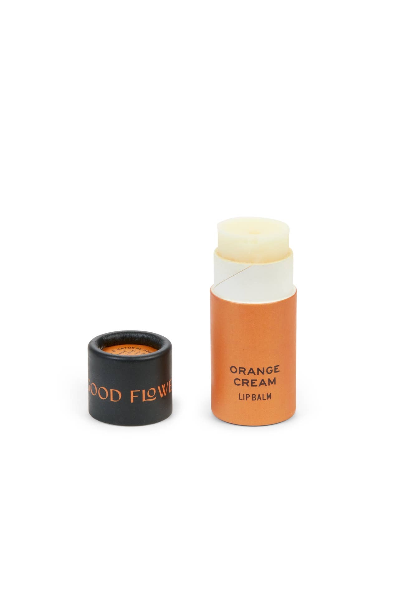 Orange Cream Organic Lip Balm Made in WI - 0.3 oz Biodegradable Tube
