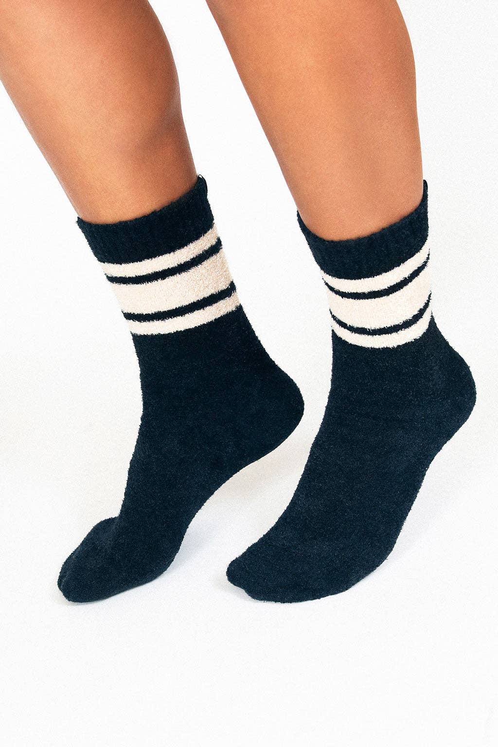 Plush Teddy Ankle Sock (Women's Sizing)