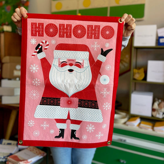 Ho Ho Ho Camp Flag