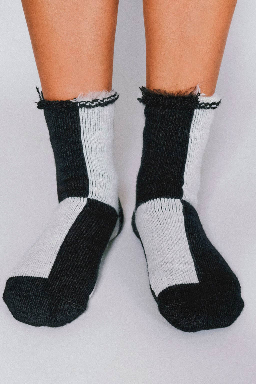 Cozy Thick Plush Ankle Sock (Men's Sizing)