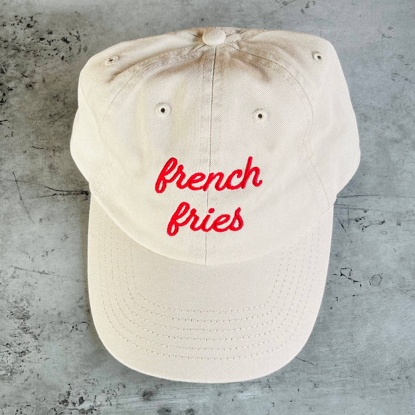 French Fries foodie Baseball Cap Dad Hat