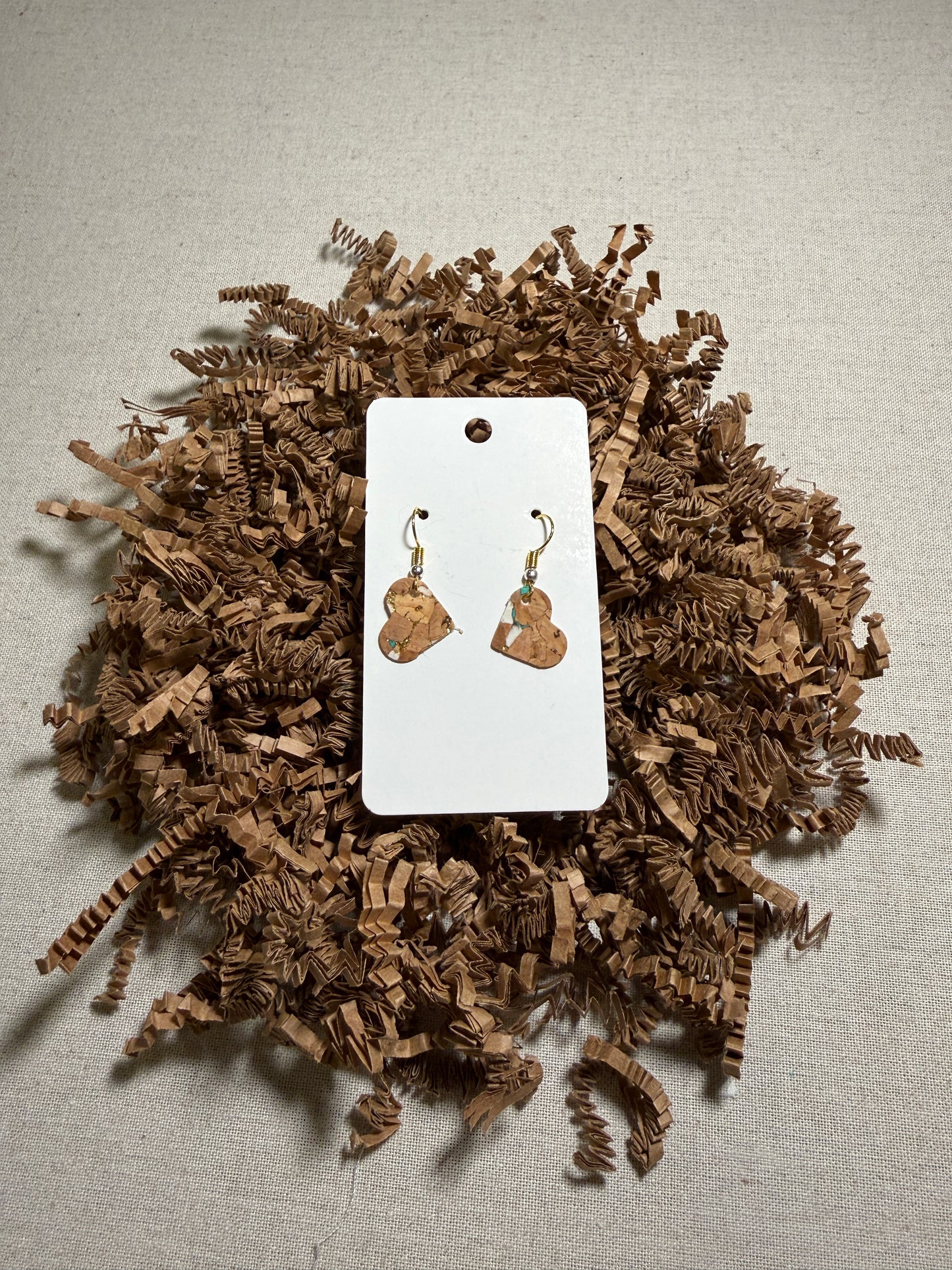 Lightweight Heart Earrings - Many Colors To Choose From