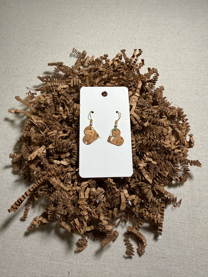 Lightweight Heart Earrings - Many Colors To Choose From