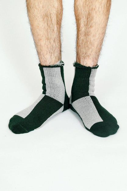 Cozy Thick Plush Ankle Sock (Men's Sizing)