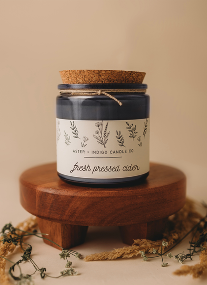 "Fresh Pressed Cider" 12oz Soy Fall Candle