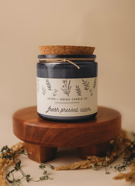 "Fresh Pressed Cider" 12oz Soy Fall Candle