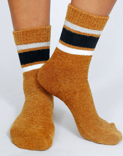 Plush Teddy Ankle Sock (Women's Sizing)
