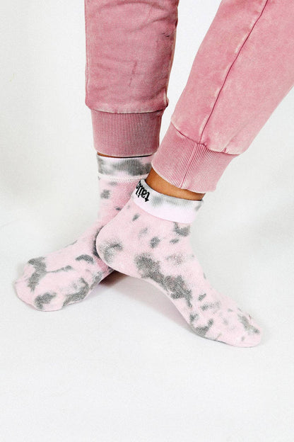 Terry Tie-dye Ankle Sock (Women's Sizing)