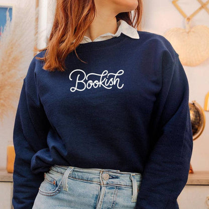 "Bookish" Sweatshirt - Unisex Crewneck for Book Lovers