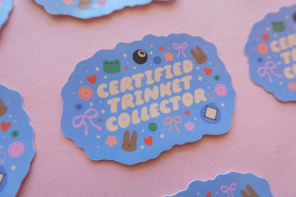 "Trinket Collector" Sticker