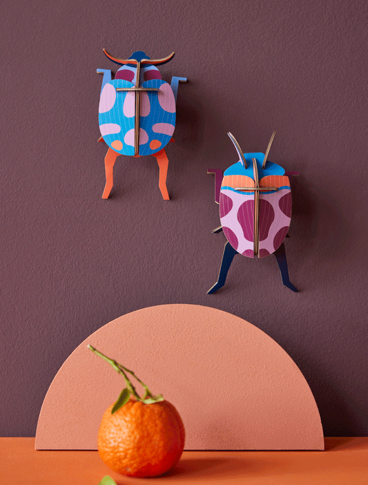 Coccinelle Couple DIY 3D Wall Art Kit