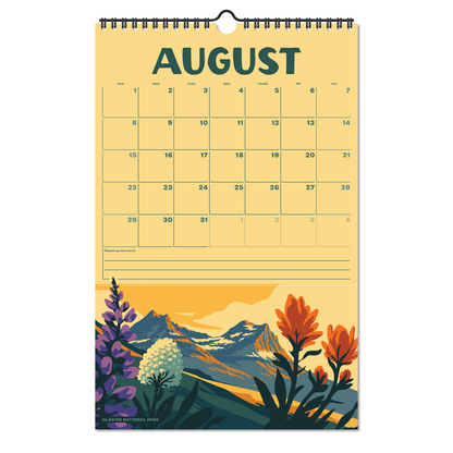 2027 National Parks Calendar by the Landmark Project