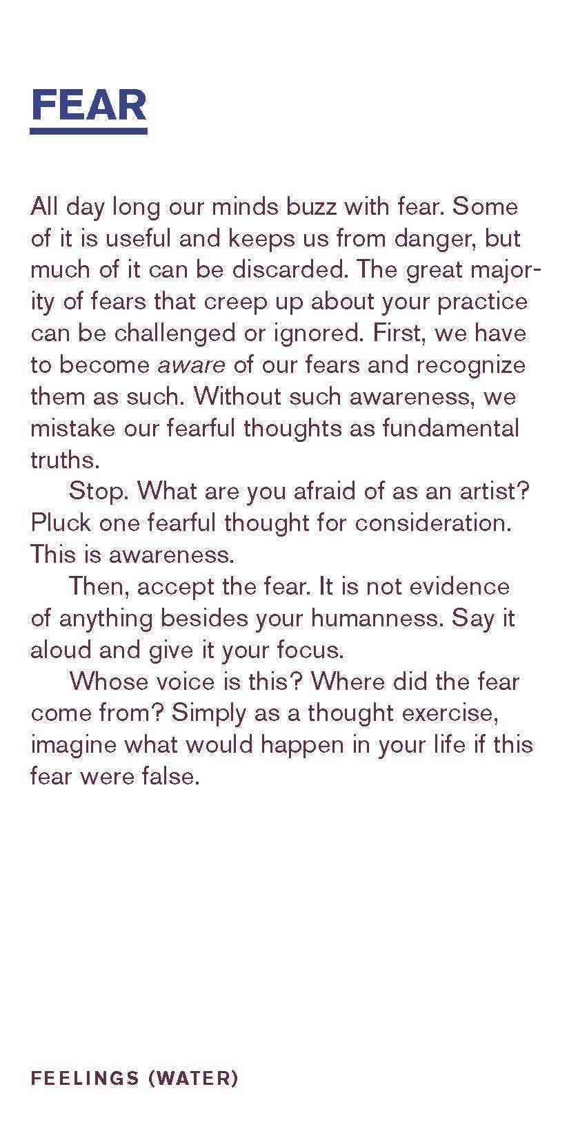 Artist's Deck: 52 Prompts To Inspire and Work Through Creative Blocks by Beth PIckens