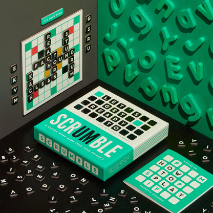 "Scrumble" Magnetic Fridge Game