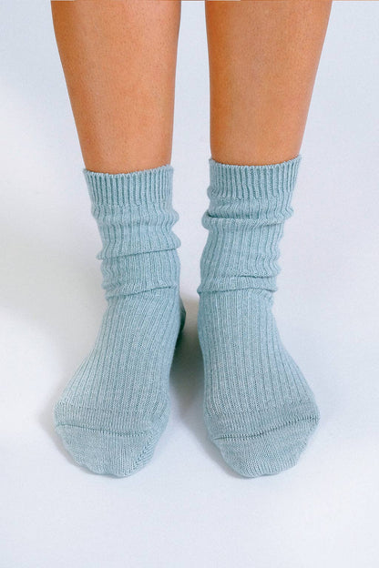 Beta Melange Crew Sock (Women's Sizing)