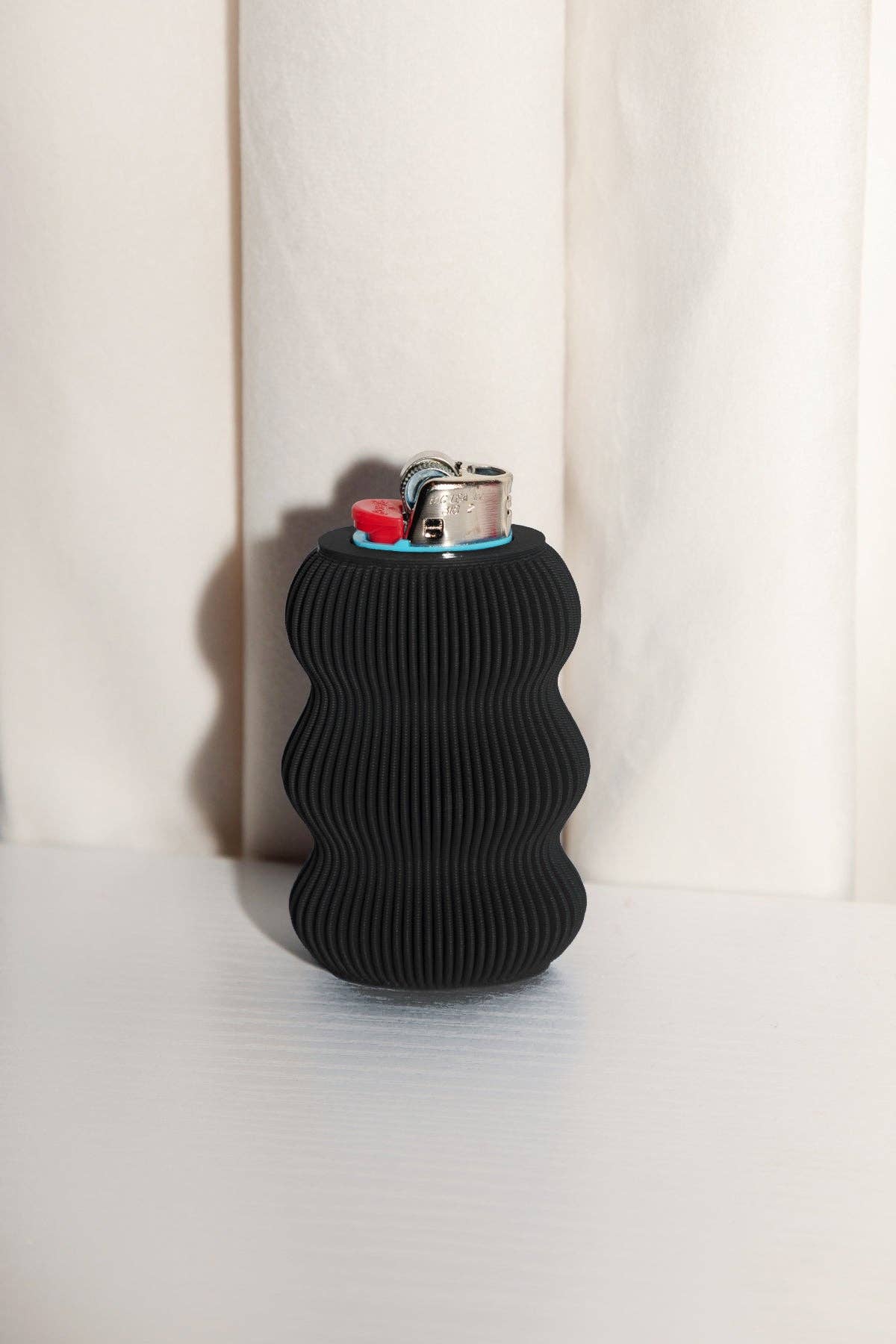 Color Wave Lighter Case for Standard Bic Lighter