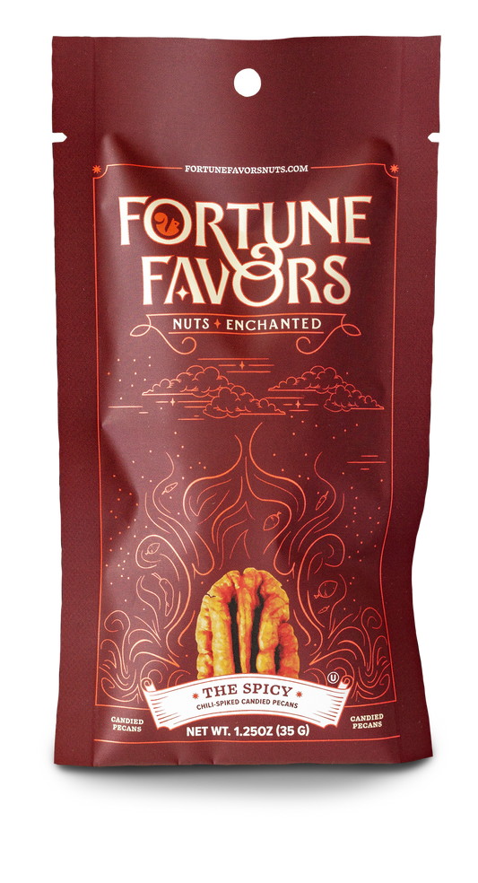 1.25 Fortune Favors The Spicy Candied Pecans