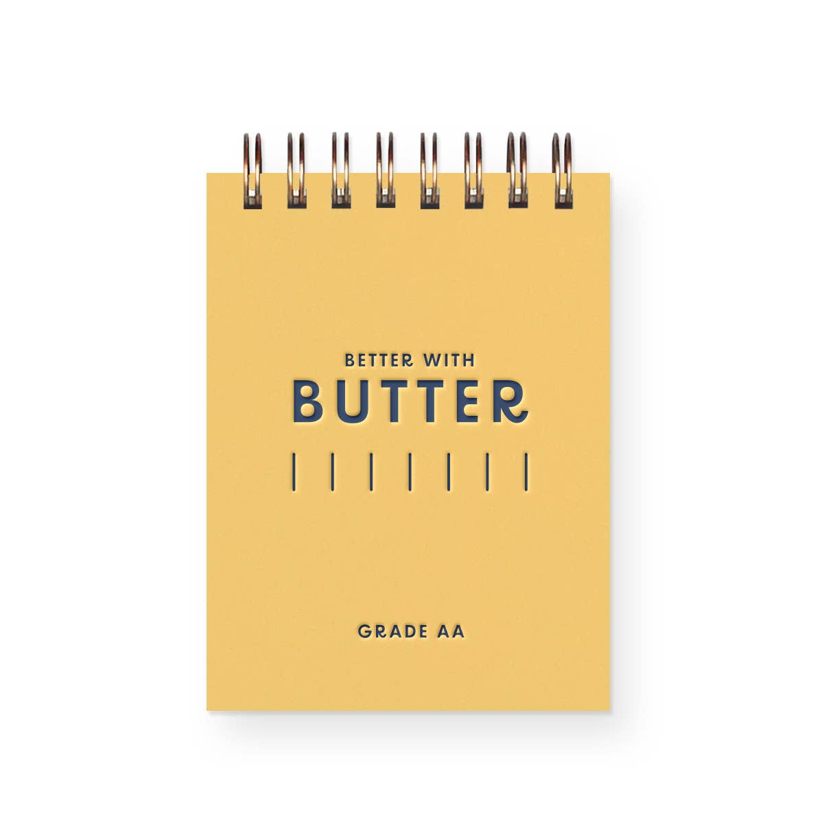 "Better With Butter" Mini Jotter Notebook